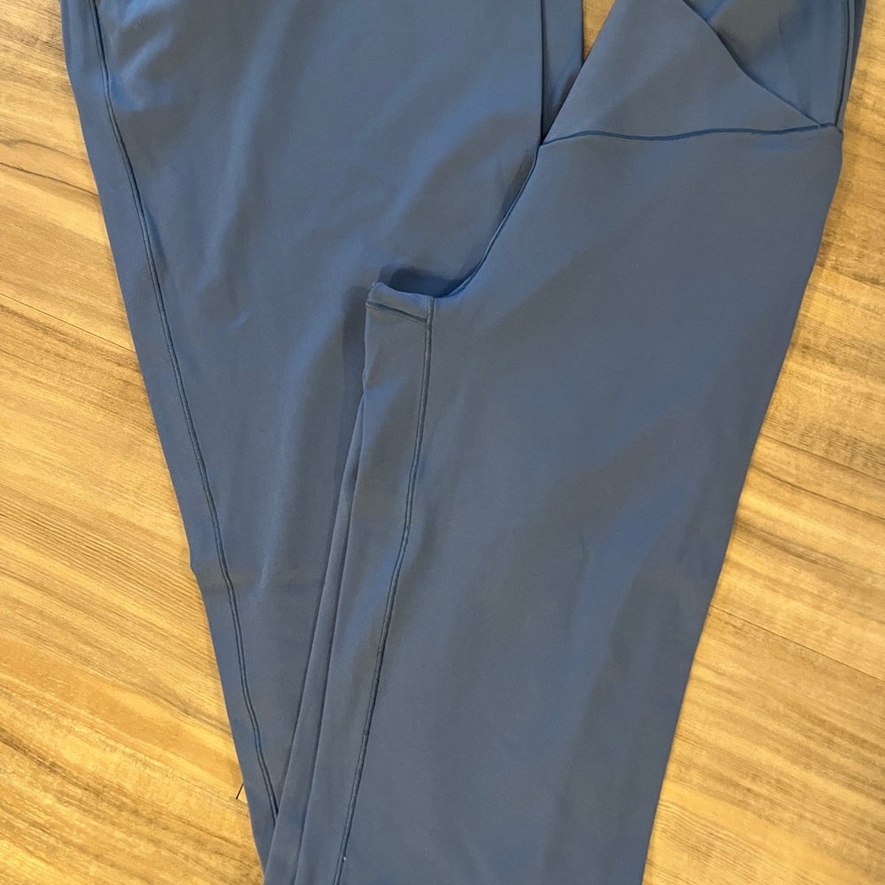 Blue Athletic Leggings